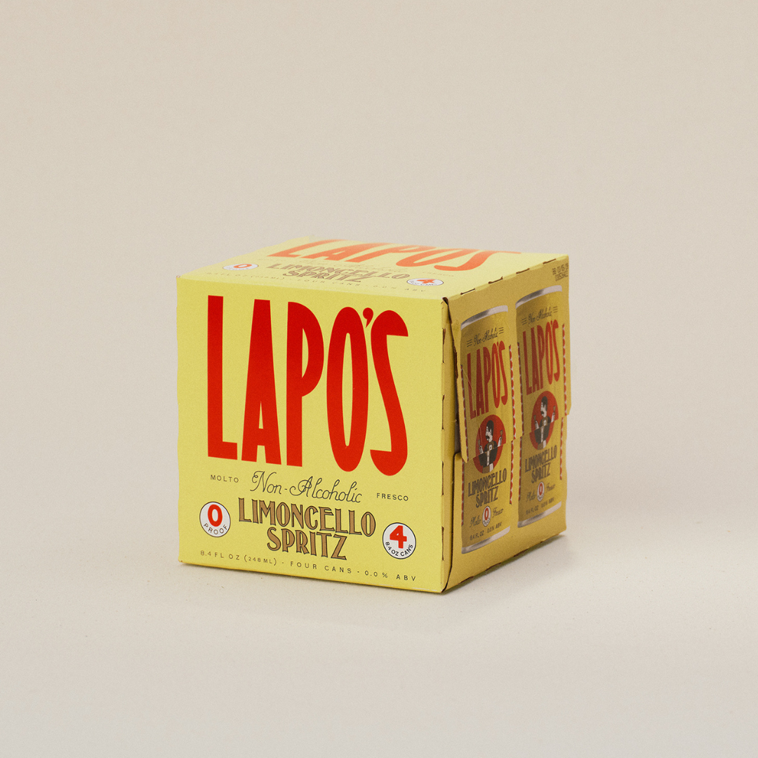 リヒラン　レモンボトル×３本 Lapo's Non-Alcoholic Limoncello Spritz – Lapo's